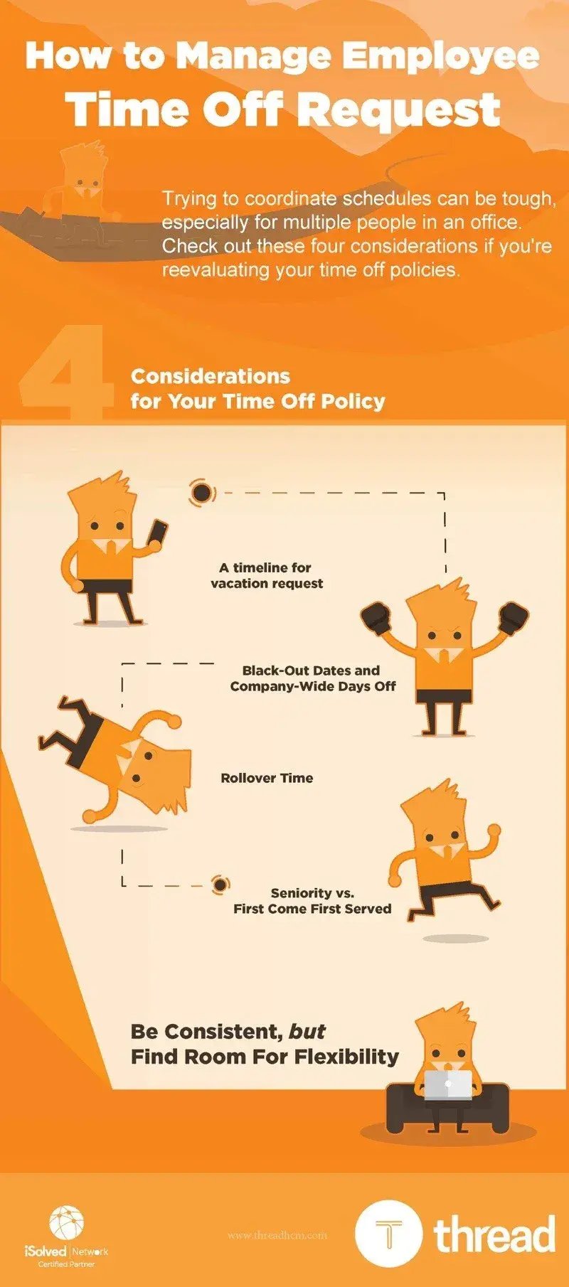Manage Employee PTO Infographic