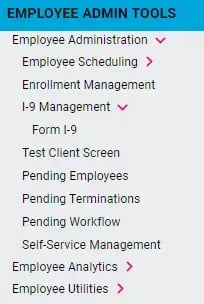 Employee Admin Tools Old iSolved