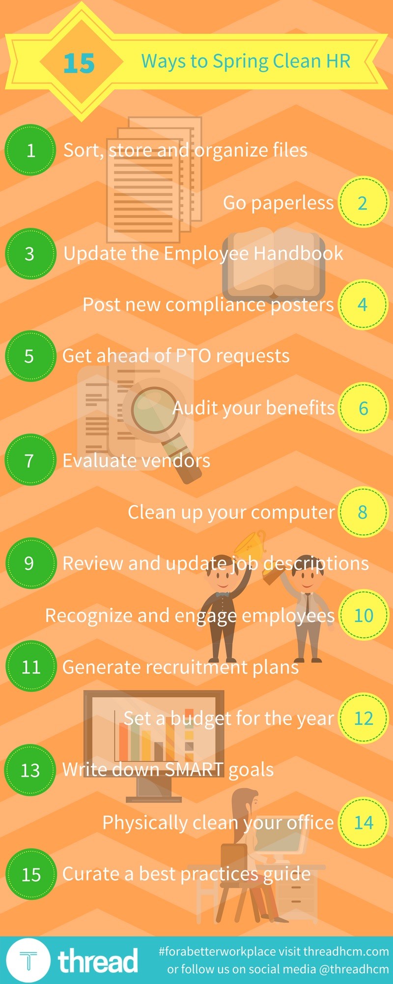 15 Spring Cleaning Steps for the HR Department
