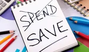 Save, don't spend