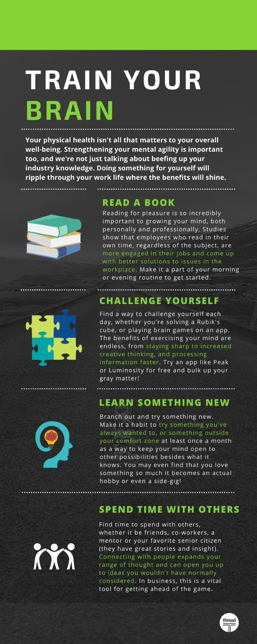 Train Your Brain - Infographic