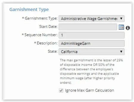 Garnishment types - iSolved 5.0.02
