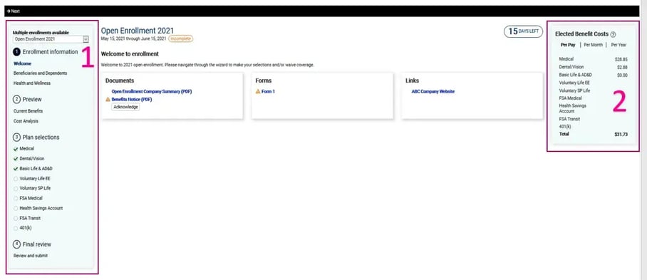 isolved updated interface