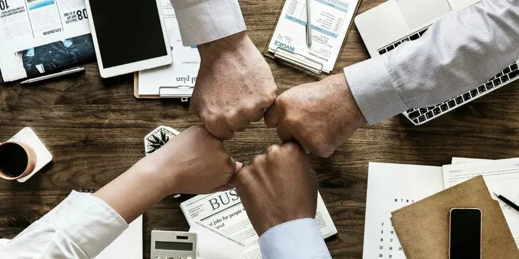 4-way fist bump